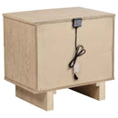 Kailani 4-piece California King Bedroom Set Beige Oak