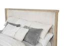 Kailani 52-inch California King Wingback Bed Beige Oak