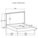 Kailani 5-piece Queen Bedroom Set Beige Oak