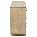 Kailani 9-drawer Dresser Cabinet Beige Oak