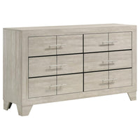 Trenton 4-piece Full Bedroom Set Rustic Cream - Home & Sleep Outlet