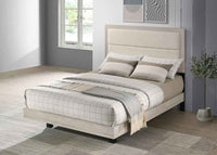 Trenton 54-inch Wood Full Panel Bed Rustic Cream - Home & Sleep Outlet