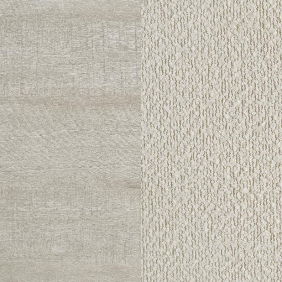 Trenton 54-inch Wood Full Panel Bed Rustic Cream - Home & Sleep Outlet