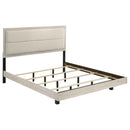 Trenton 5-piece Eastern King Bedroom Set Rustic Cream - Home & Sleep Outlet