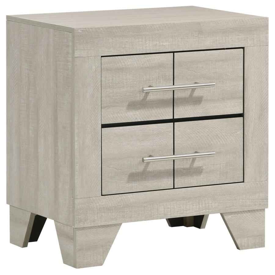 Trenton 5-piece Eastern King Bedroom Set Rustic Cream - Home & Sleep Outlet