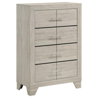 Trenton 5-piece Eastern King Bedroom Set Rustic Cream - Home & Sleep Outlet