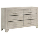 Trenton 4-piece Queen Bedroom Set Rustic Cream - Home & Sleep Outlet