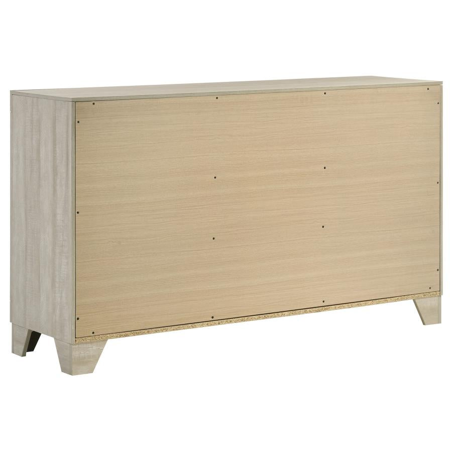 Trenton 4-piece Queen Bedroom Set Rustic Cream - Home & Sleep Outlet