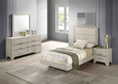 Trenton 4-piece Twin Bedroom Set Rustic Cream - Home & Sleep Outlet
