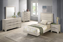 Trenton 54-inch Wood Twin Panel Bed Rustic Cream - Home & Sleep Outlet