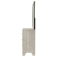 Trenton 6-drawer Bedroom Dresser With Mirror Rustic Cream - Home & Sleep Outlet