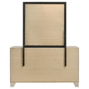 Trenton 6-drawer Bedroom Dresser With Mirror Rustic Cream - Home & Sleep Outlet