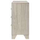 Trenton 6-drawer Bedroom Dresser Rustic Cream - Home & Sleep Outlet