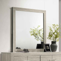 Trenton Dresser Mirror Rustic Cream - Home & Sleep Outlet