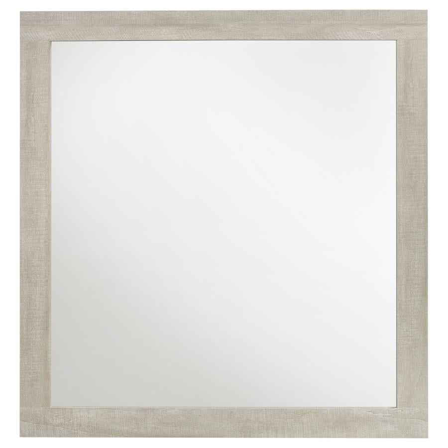 Trenton Dresser Mirror Rustic Cream - Home & Sleep Outlet