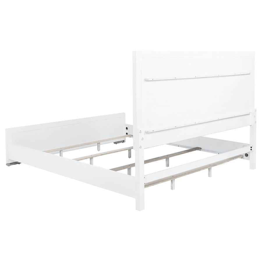 Gracemont 5-piece Eastern King Bedroom Set White - Home & Sleep Outlet