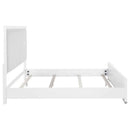 Gracemont 57-inch Eastern King Panel Bed Grey and White - Home & Sleep Outlet