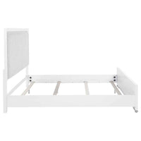 Gracemont 57-inch Eastern King Panel Bed Grey and White - Home & Sleep Outlet