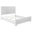 Gracemont 57-inch California King Panel Bed Grey and White - Home & Sleep Outlet