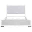 Gracemont 57-inch California King Panel Bed Grey and White - Home & Sleep Outlet