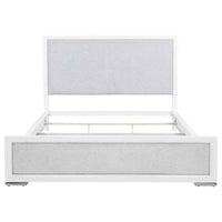 Gracemont 57-inch California King Panel Bed Grey and White - Home & Sleep Outlet