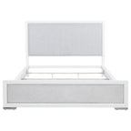 Home & Sleep Outlet - Gracemont 57-inch California King Panel Bed Grey and White