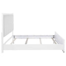 Gracemont 57-inch California King Panel Bed Grey and White - Home & Sleep Outlet