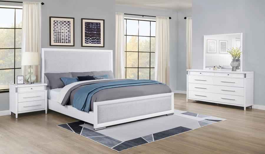 Gracemont 4-piece Queen Bedroom Set White - Home & Sleep Outlet