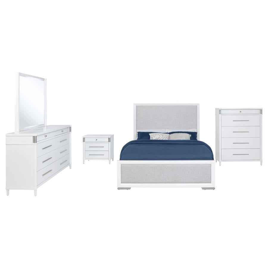 Gracemont 5-piece Queen Bedroom Set White - Home & Sleep Outlet