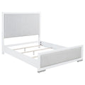 Home & Sleep Outlet - Gracemont 57-inch Queen Panel Bed Grey and White