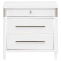 Gracemont 3-drawer Bedroom Nightstand Bedside Table White - Home & Sleep Outlet
