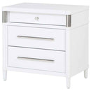 Gracemont 3-drawer Bedroom Nightstand Bedside Table White - Home & Sleep Outlet