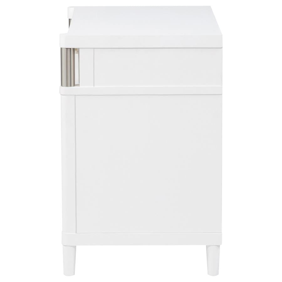 Home & Sleep Outlet - Gracemont 3-drawer Bedroom Nightstand Bedside Table White