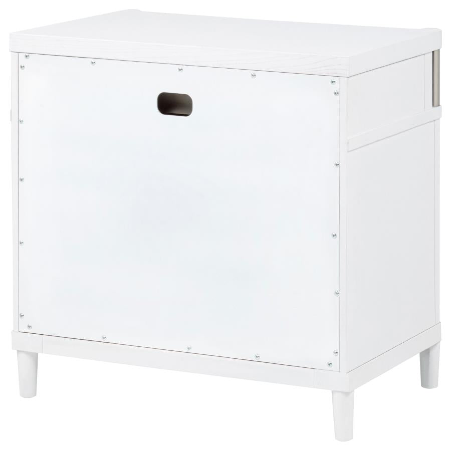 Home & Sleep Outlet - Gracemont 3-drawer Bedroom Nightstand Bedside Table White
