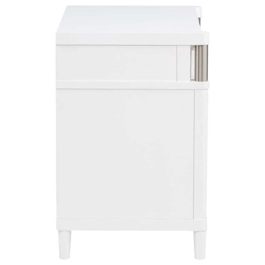 Home & Sleep Outlet - Gracemont 3-drawer Bedroom Nightstand Bedside Table White