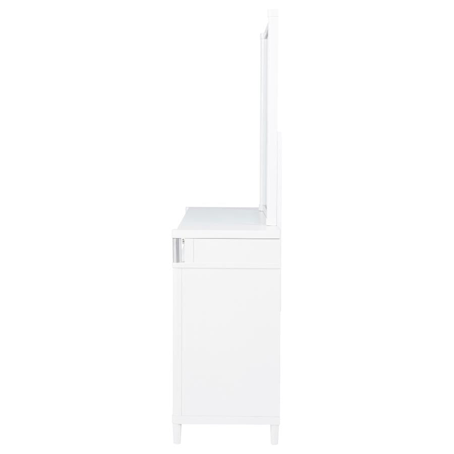 Home & Sleep Outlet - Gracemont 8-drawer Bedroom Dresser with Mirror White