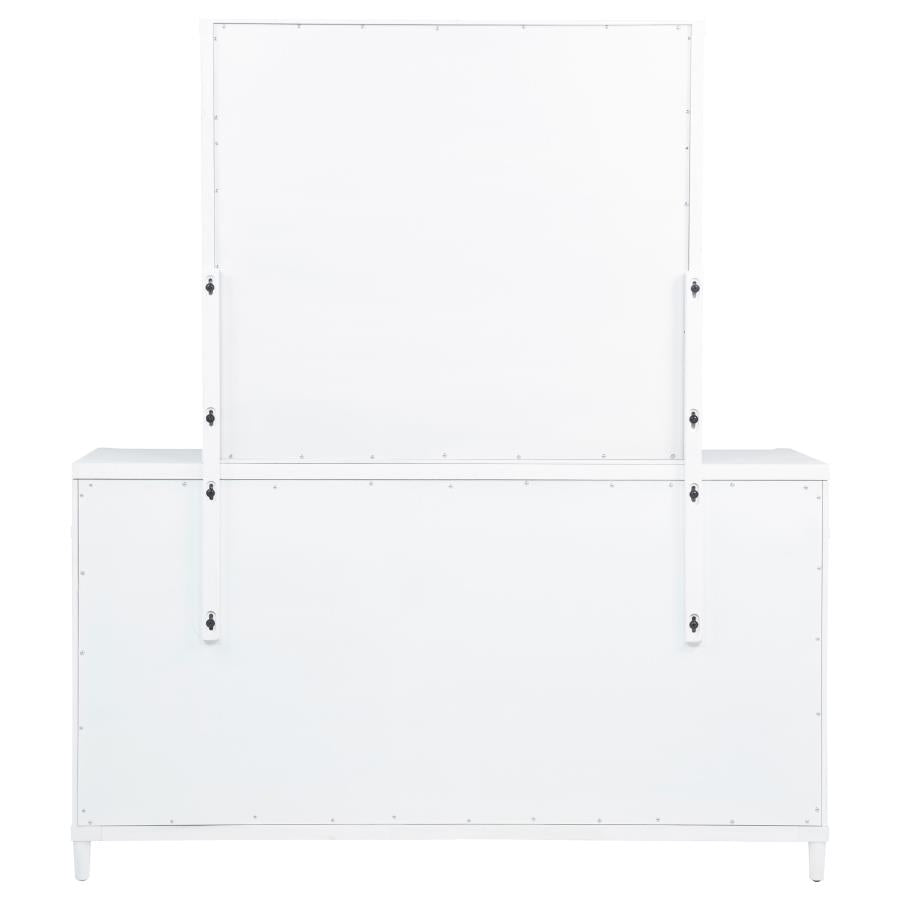 Home & Sleep Outlet - Gracemont 8-drawer Bedroom Dresser with Mirror White