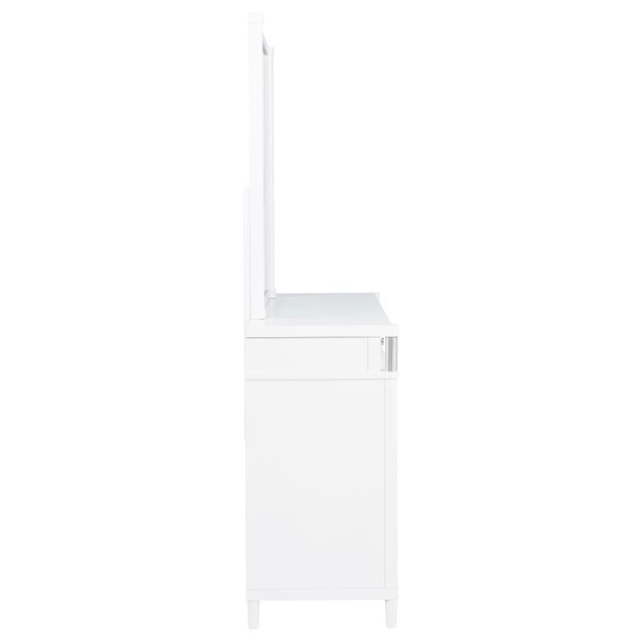 Home & Sleep Outlet - Gracemont 8-drawer Bedroom Dresser with Mirror White