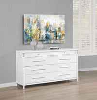 Gracemont 8-drawer Bedroom Dresser Cabinet White - Home & Sleep Outlet