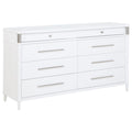 Home & Sleep Outlet - Gracemont 8-drawer Bedroom Dresser Cabinet White