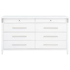Home & Sleep Outlet - Gracemont 8-drawer Bedroom Dresser Cabinet White