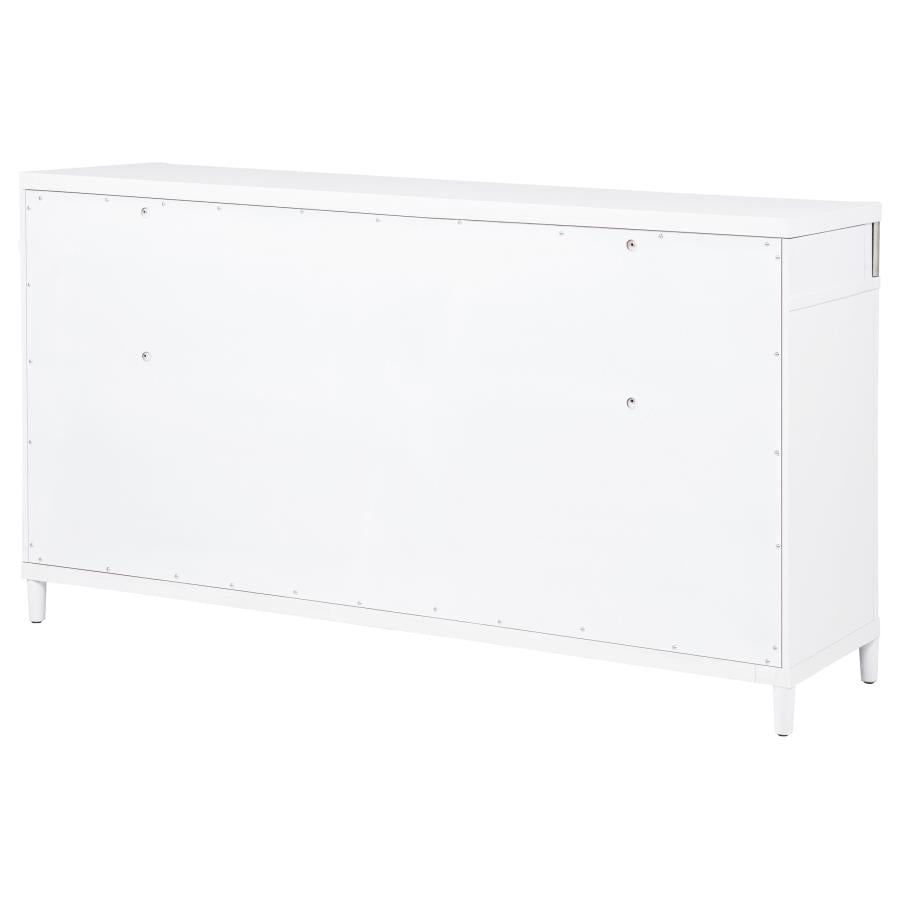 Home & Sleep Outlet - Gracemont 8-drawer Bedroom Dresser Cabinet White