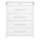 Gracemont 5-drawer Bedroom Chest of Drawers White - Home & Sleep Outlet