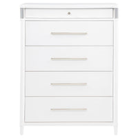 Gracemont 5-drawer Bedroom Chest of Drawers White - Home & Sleep Outlet
