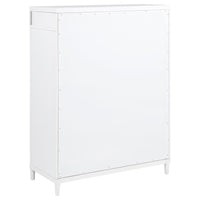 Gracemont 5-drawer Bedroom Chest of Drawers White - Home & Sleep Outlet