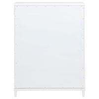 Gracemont 5-drawer Bedroom Chest of Drawers White - Home & Sleep Outlet