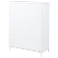 Gracemont 5-drawer Bedroom Chest of Drawers White - Home & Sleep Outlet
