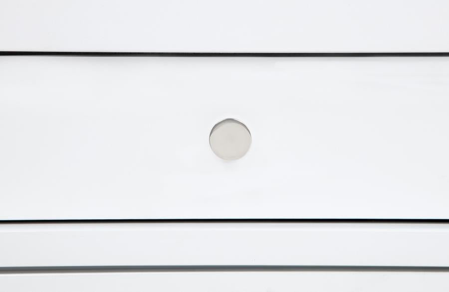 Home & Sleep Outlet - Gracemont 5-drawer Bedroom Chest of Drawers White