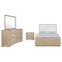 Ladera 4-piece Eastern King Bedroom Set Light Elm - Home & Sleep Outlet