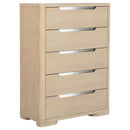 Ladera 5-piece Eastern King Bedroom Set Light Elm - Home & Sleep Outlet